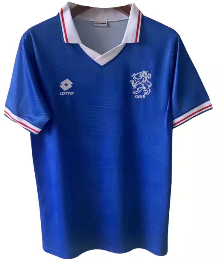 Camisa II Seleção da Holanda 1991 Lotto retro
